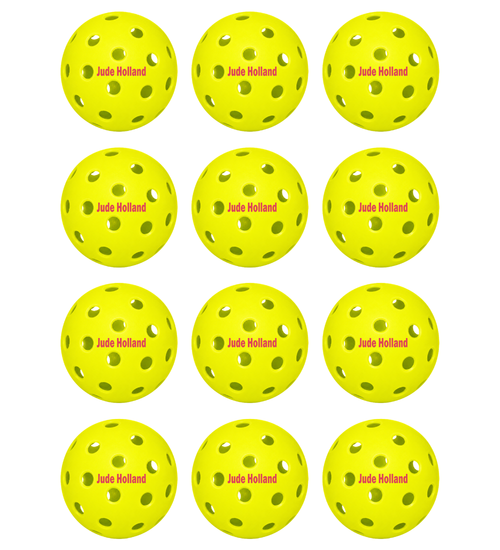 Customized Franklin Pickleballs, 12 Pack Outdoor Pickleballs