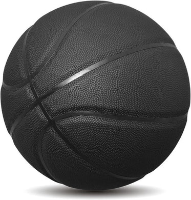 All Black Basketball Side View