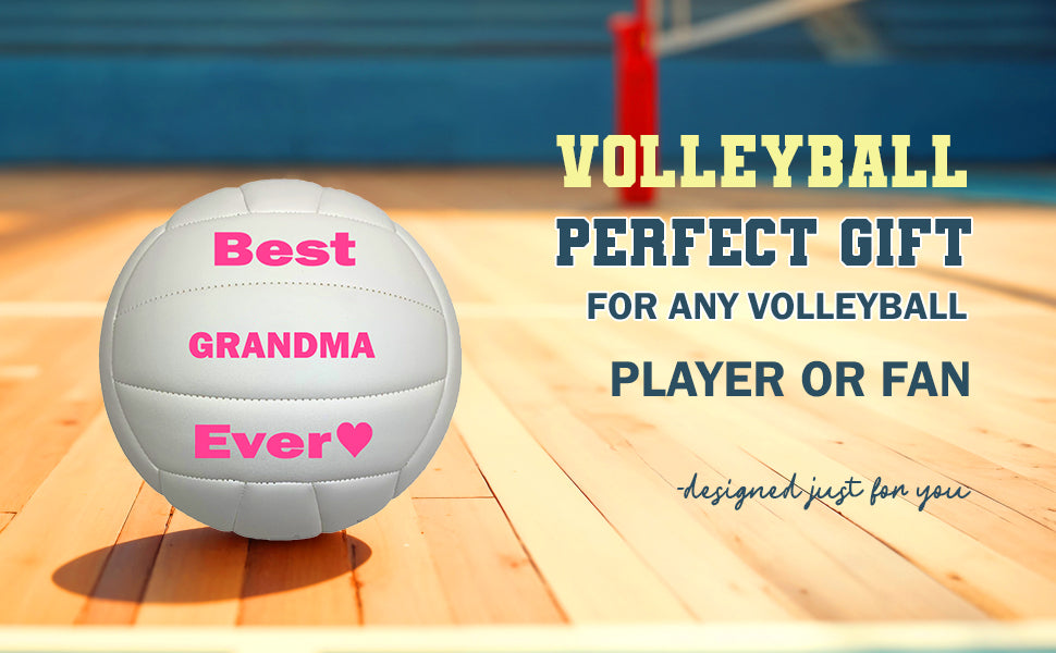 Custom Best Grandma Ever Volleyball A
