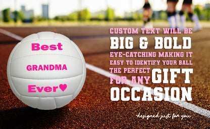 Custom Best Grandma Ever Volleyball B