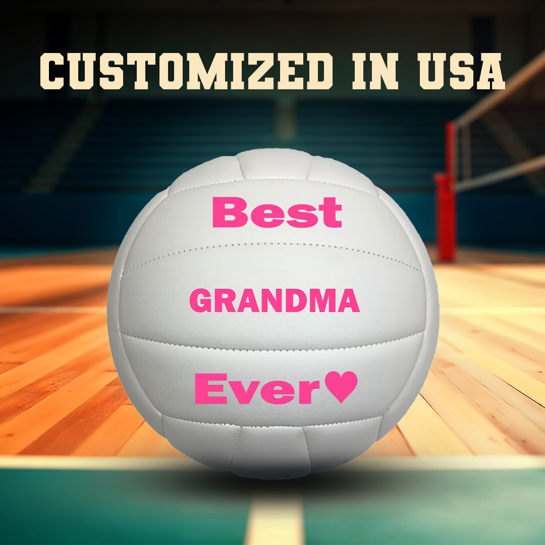 Custom Best Grandma Ever Volleyball C