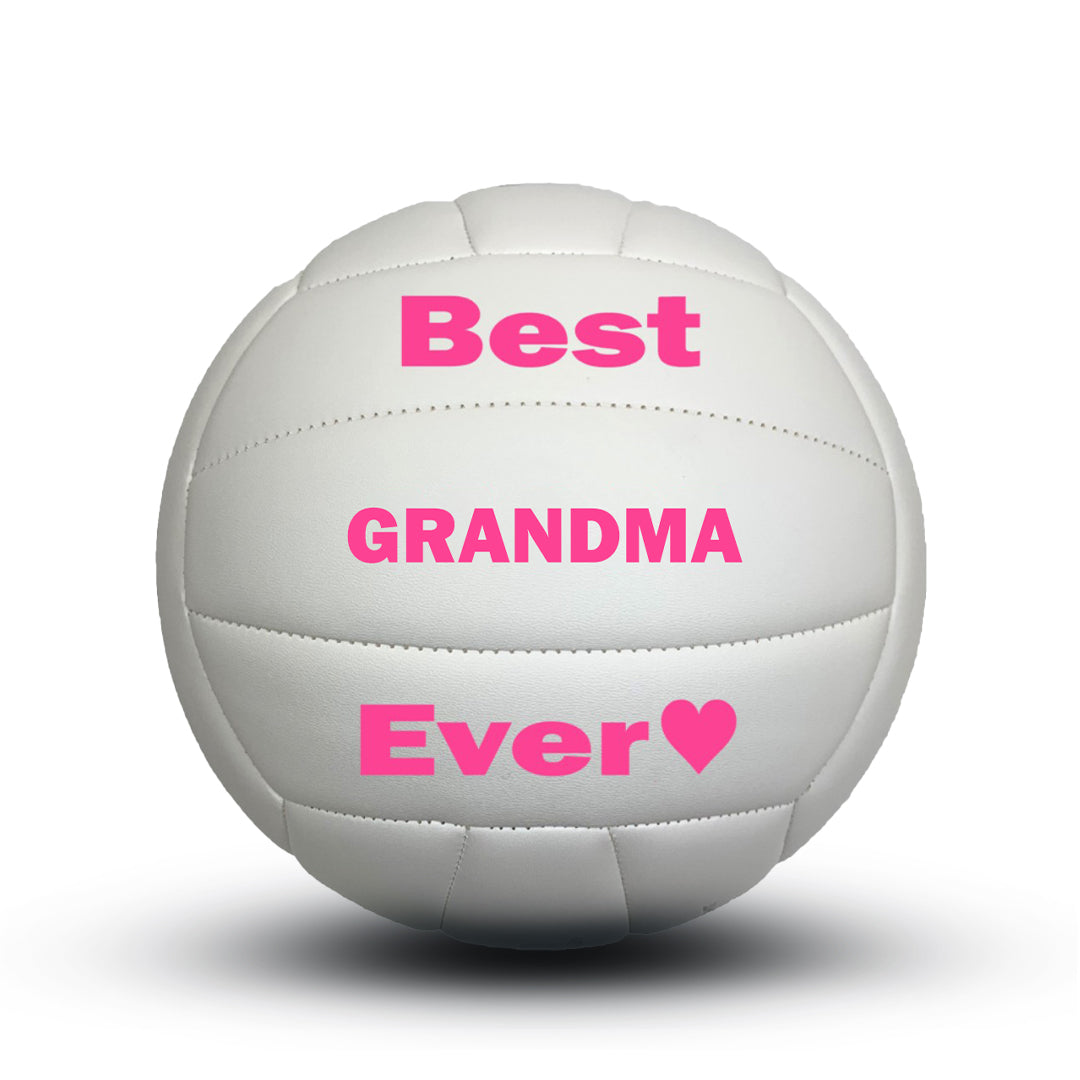 Custom Best Grandma Ever Volleyball