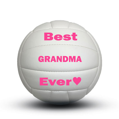 Custom Best Grandma Ever Volleyball