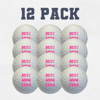 Best Mom Ever 12 Pack Golf Balls