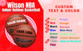 Load image into Gallery viewer, Customized Wilson NBA Basketball Custom Colors
