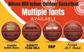 Load image into Gallery viewer, Customized Wilson NBA Basketball Custom Fonts
