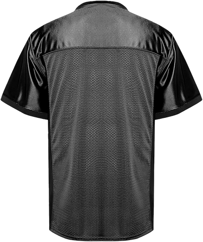 Customized Football Black Jersey C