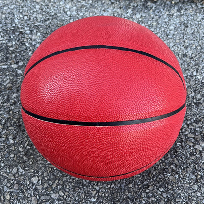 Blank Red Basketball Non Branded Promotional Basketball Gift