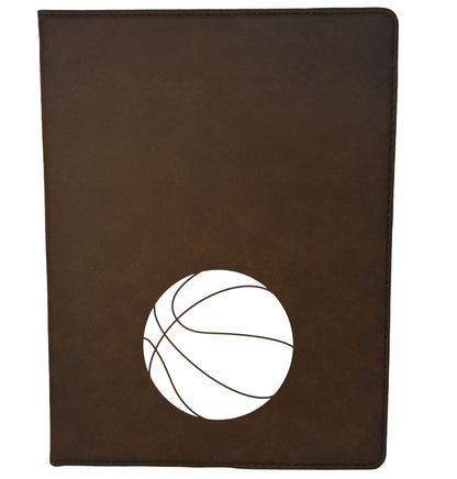 Customized Basketball Padfolio Leather Notepad