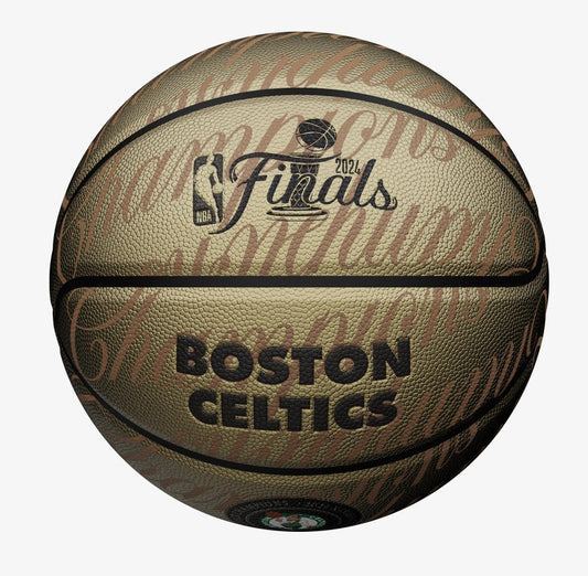 2024 NBA Championship Boston Celtics Basketball -  REAR VIEW
