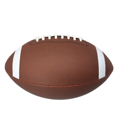Customized Football with Stripes, Blank Non-branded Official Size Football