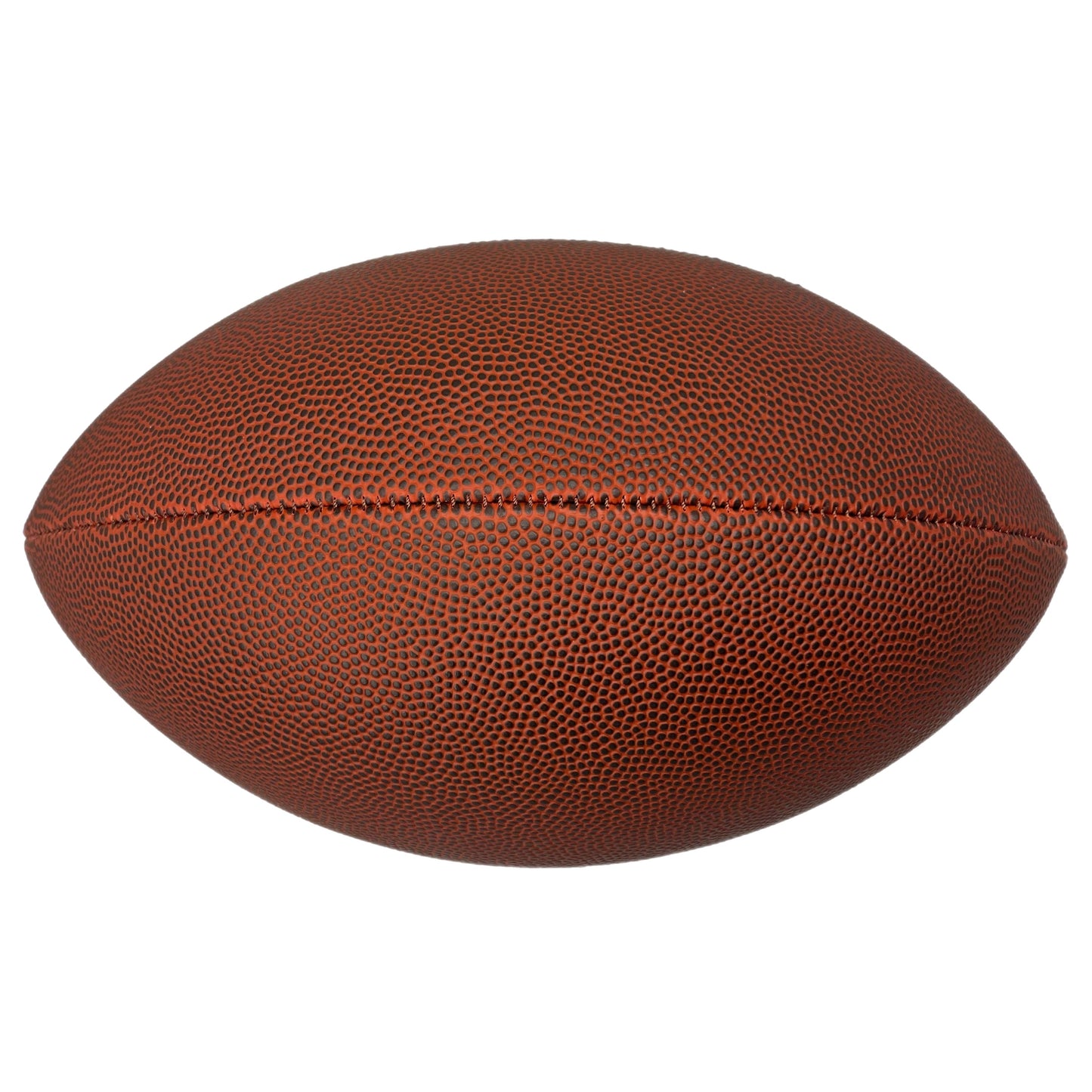 Brown Football with Stripes Blank Non Branded Promotional Ball Bottom Side