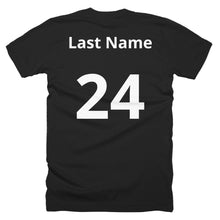 Load image into Gallery viewer, Customized Sports Team Shirt Black
