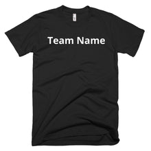Load image into Gallery viewer, Customized Sports Team Shirt Black Front
