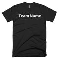 Load image into Gallery viewer, Customized Sports Team Shirt Black Front
