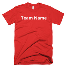 Load image into Gallery viewer, Customized Sports Team Shirt Red Front
