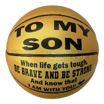 Customized For My Son Basketball Gift For Boys