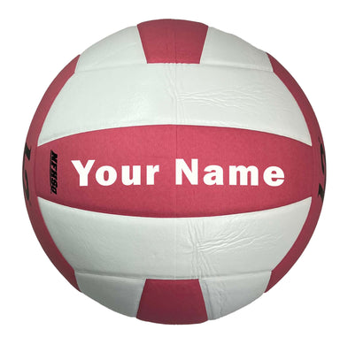 Custom Molten L2 Pink and white Volleyball Your Name