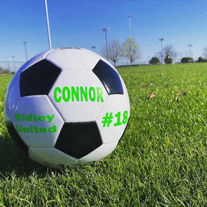 Customized Soccer Ball Personalized with Name