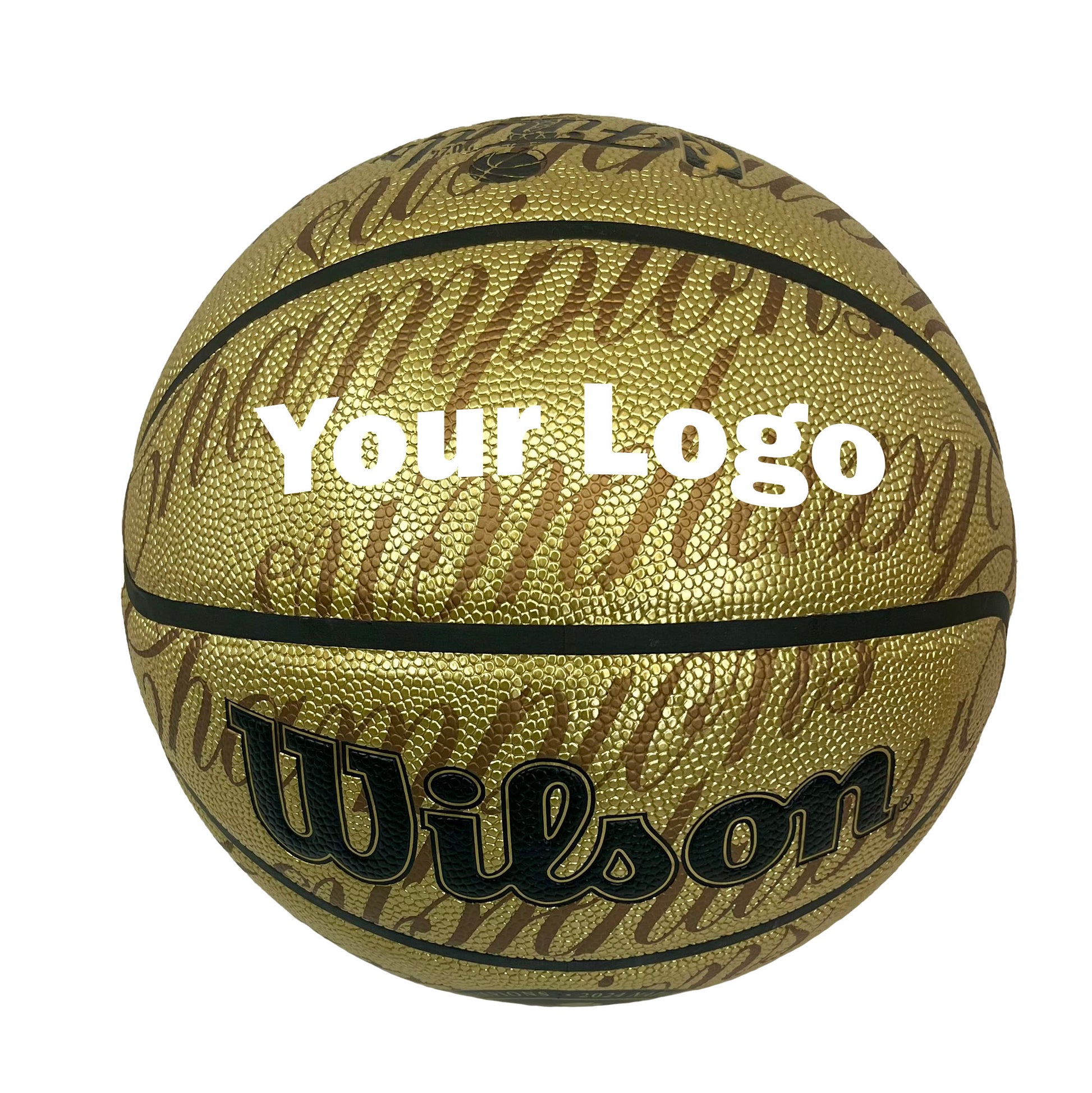 Customized 2024 NBA Championship Boston Celtics Basketball Your Logo 