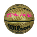 Load image into Gallery viewer, Customized 2024 NBA Championship Boston Celtics Basketball Script MT Bold font in color pink text.
