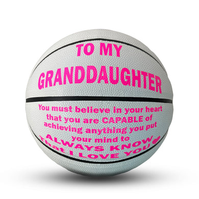 Customized Basketball Granddaughter