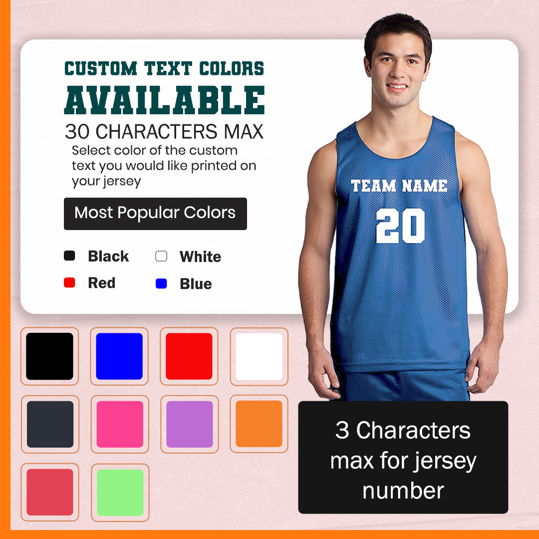 Customized Navy Blue Reversible Jersey B