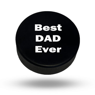 Customized Best Dad Ever Hockey