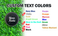 Load image into Gallery viewer, Customized Personalized Black Golf Ball Custom text Colors
