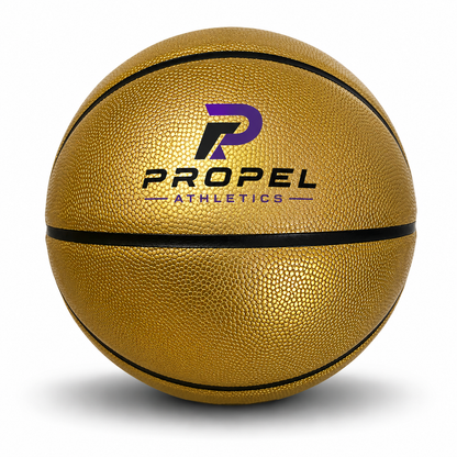 Customized Gold Basketball Size 29.5" or 28.5"