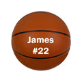 Load image into Gallery viewer, Customized Personalized Orange Basketball with White Text
