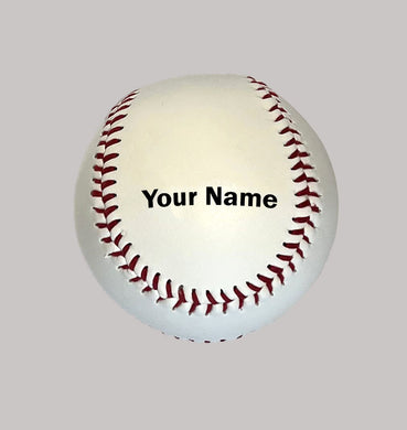 Customized Personalized Baseballs
