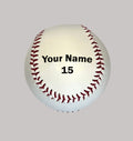 Load image into Gallery viewer, Customized Baseball with Black Text
