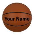 Load image into Gallery viewer, Customized Personalized Orange Basketball with Black Text
