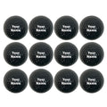Load image into Gallery viewer, Customized Personalized Black Golf Ball 12 Pack
