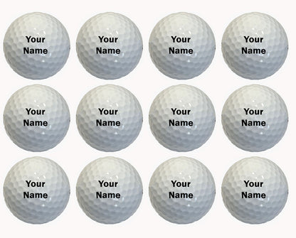 Customized Golf Balls 12 Pack