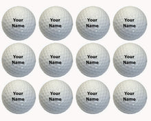 Load image into Gallery viewer, Customized Golf Balls 12 Pack

