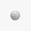 Load image into Gallery viewer, Customized Personalized Golf Ball with Purple Text
