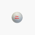Load image into Gallery viewer, Customized Personalized Golf Ball with Red Text
