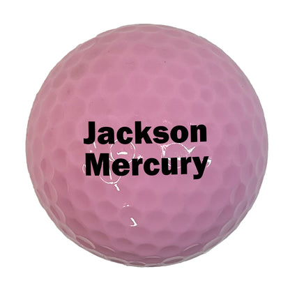 Customized Personalized Pink Golf Balls, 3 Pack