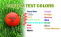 Load image into Gallery viewer, Customized Personalized Red Golf Balls  Custom text Colors
