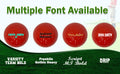Load image into Gallery viewer, Customized Personalized Red Golf Balls Fonts Available
