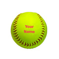Load image into Gallery viewer, Customized Softballs with Maroon Text
