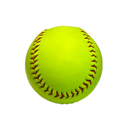 Softball on White Background