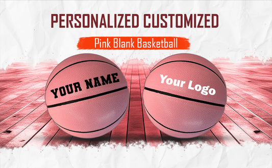Customized Pink Basketball Features