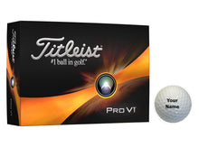 Load image into Gallery viewer, Customized Titleist Pro V1 Golf Balls

