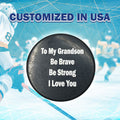 Load image into Gallery viewer, Customized To my Grandson Hockey 1
