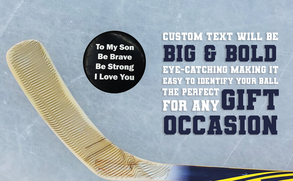 Customized To my Son Hockey 2