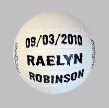 Load image into Gallery viewer, Customized Volleyball with Drip Font

