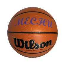 Load image into Gallery viewer, Customized Wilson Evolution Basketball Purple Script Font
